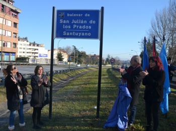 El Ayuntamiento inaugura el Bulevar de San Julián de los Prados
